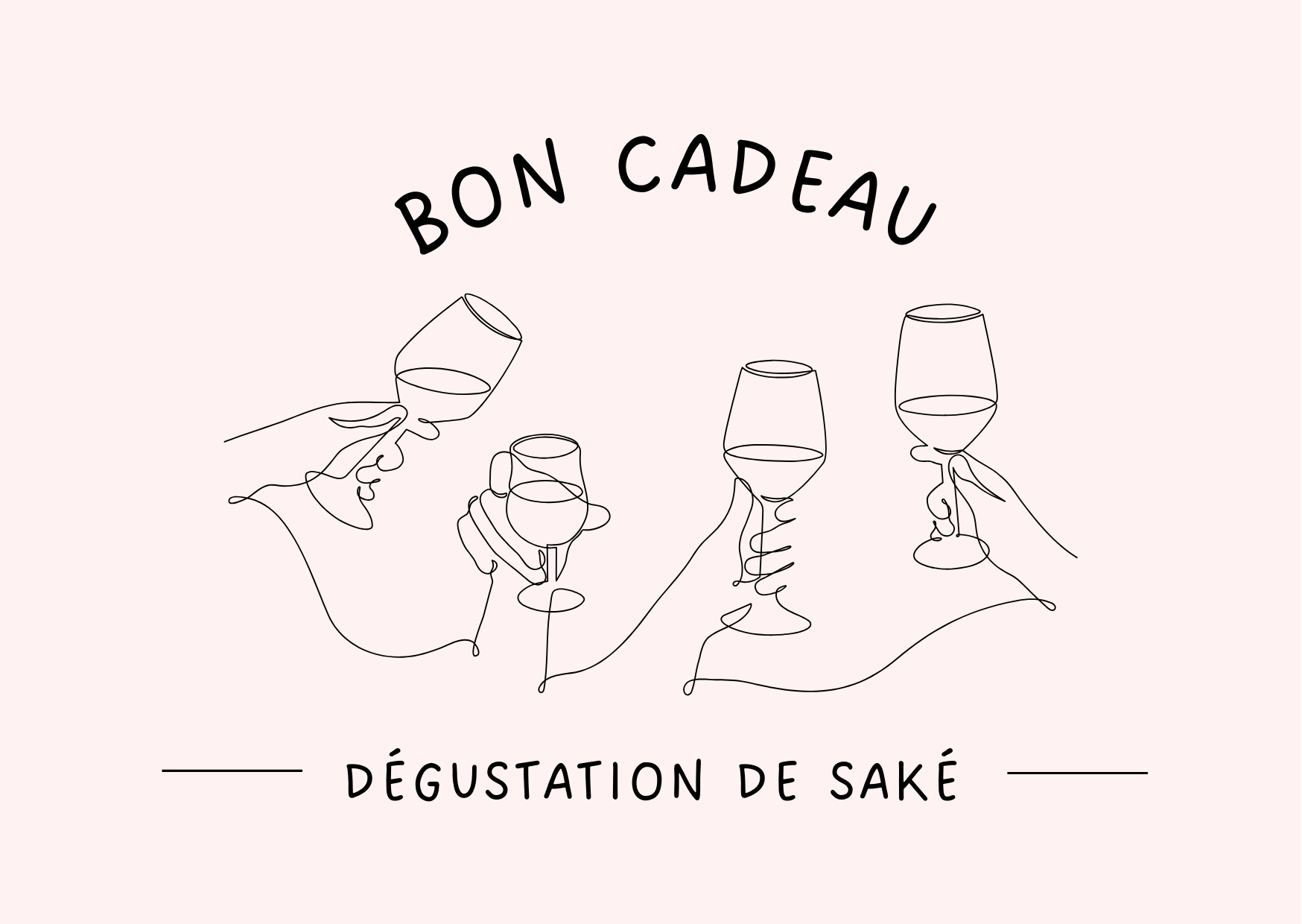 Bon cadeau Dégustation de saké