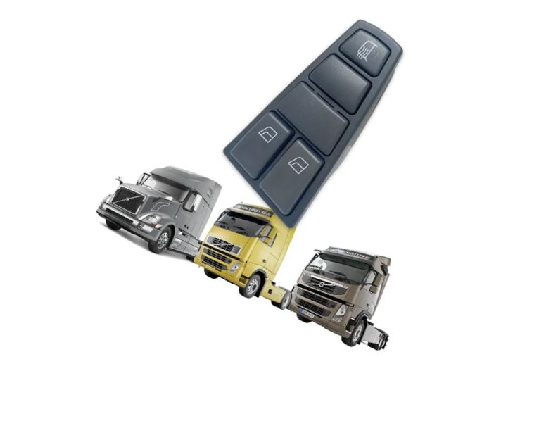Thumbnail: ovo Interruptor Vidro Elétrico Volvo - Fh12 Fm12 Fm9 Fh Fm Vnl