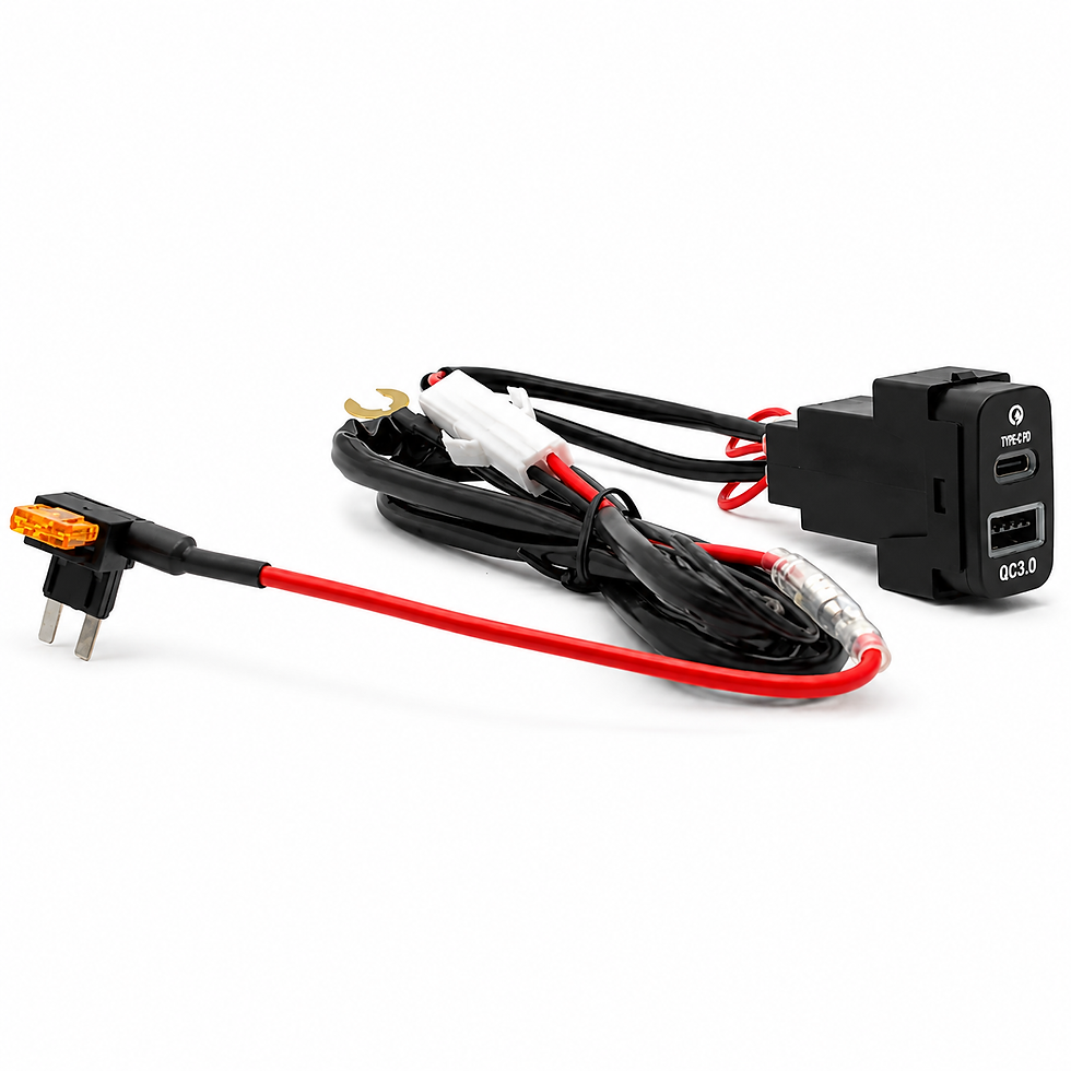 Thumbnail: Cabo + Tomada De Carregamento Type-c Usb Pd Mitsubishi