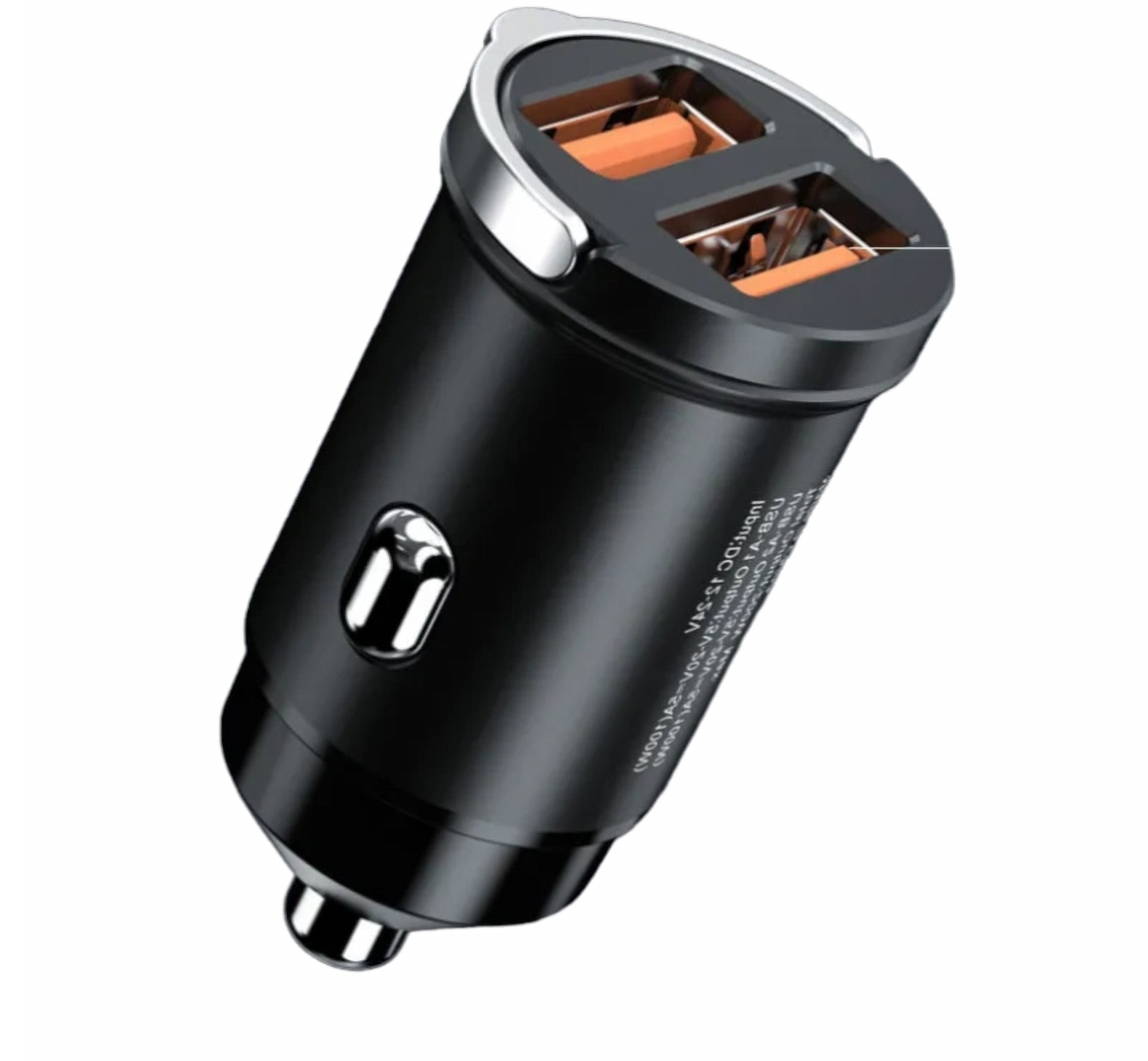 Carregador Adaptador Turbo Rápido Carro Qc 3.0 Duplo 2 Usb