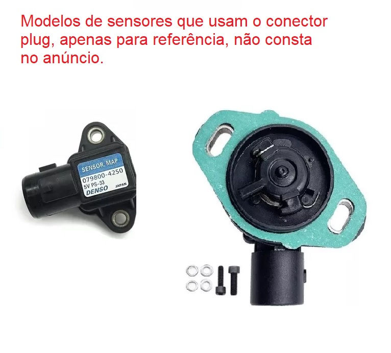Miniatura: Conector Plug Honda Accord Civic Cr-v Prelude