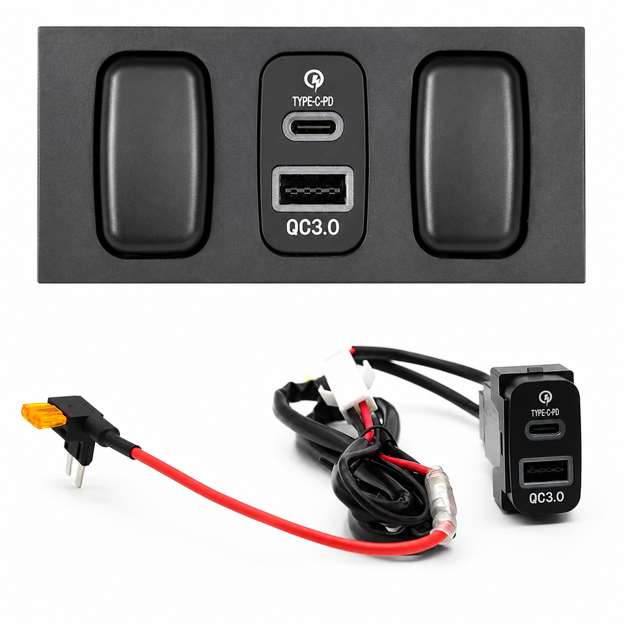 Cabo + Tomada De Carregamento Type-c Usb Pd Mitsubishi