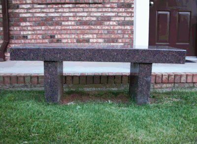 DAKOTA MAHOGANY BENCH