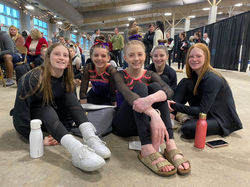 Edge Team girls supporting each other