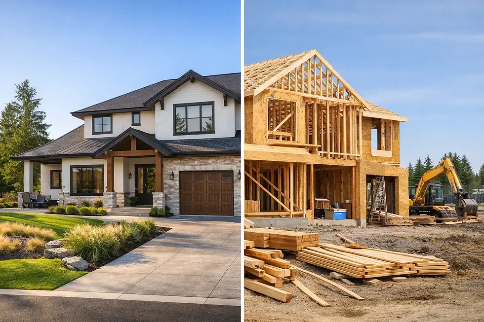 Custom Home Builder Versus Production Builder
