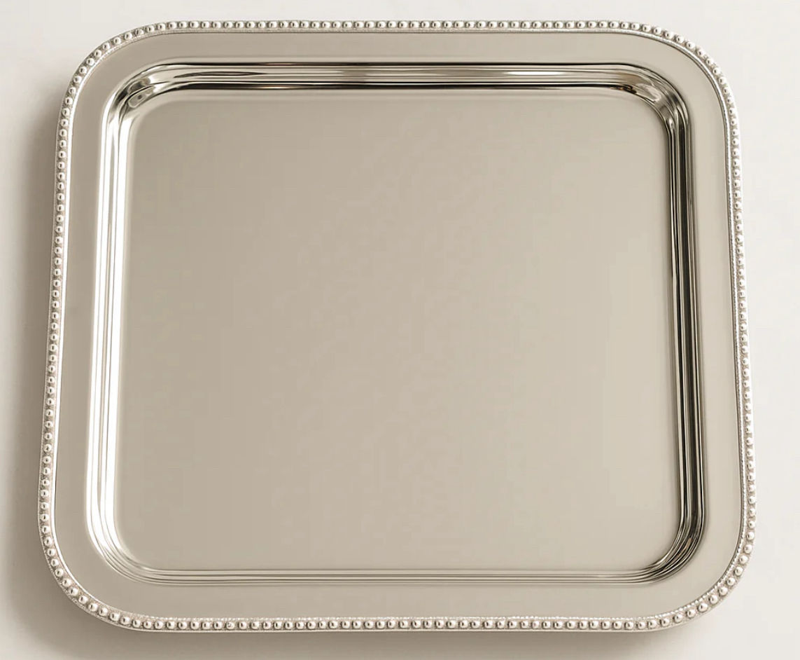 Modern Square Service Tray Set