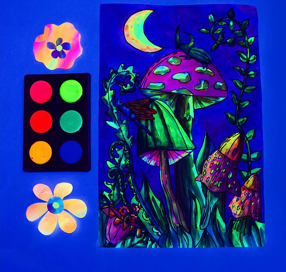 Blacklight Jungle Camp