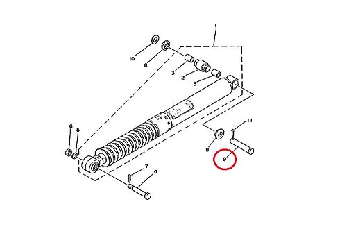 Carter embrayage Yamaha 125 DTMX - OLD MX Carter embrayage Yamaha 125 DTMX - OLD MX