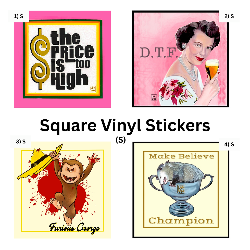 Thumbnail: Mix and Match Stickers… 5 for $10 by One…