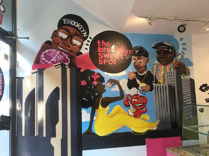 Brooklyn sweet spot mural