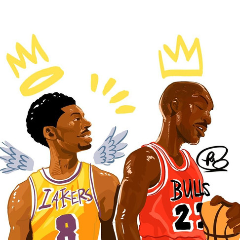 Legends never die, Kobe x mj