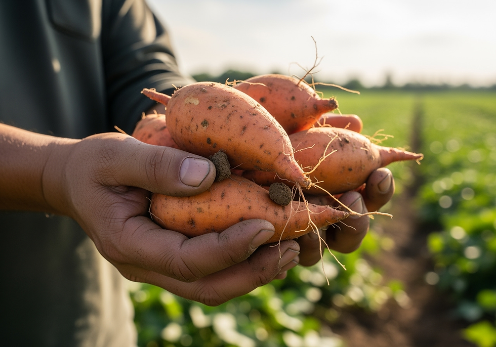 Meet the Kalim-aw Sweet Potato Farmer.