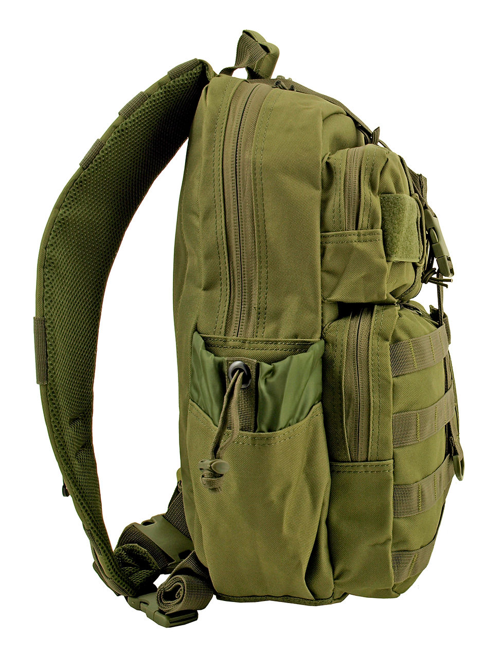 Thumbnail: Hard Stone Flight Pack Tactical Travel Sling Backpack - OD Military Green