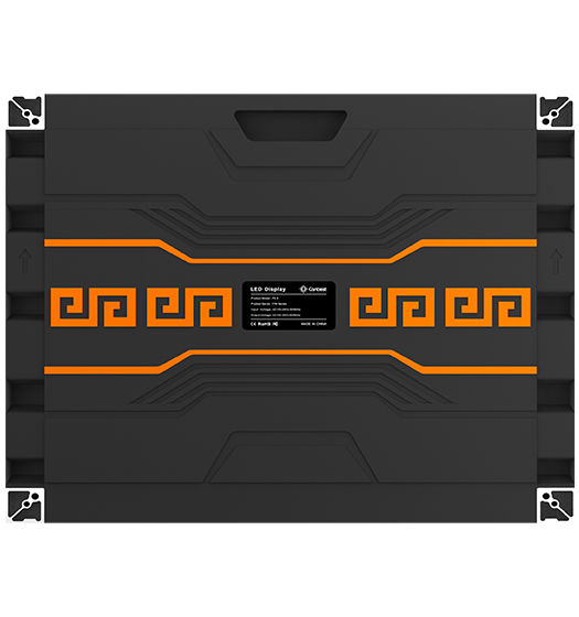FIW Series LED Video Wall straight on back image and mounting