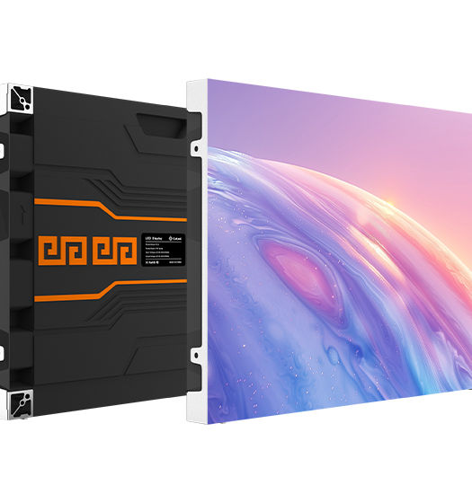 FIW Series LED Video Wall front and side view