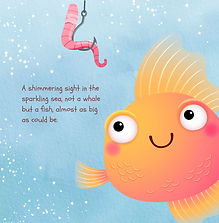 Full color illustration of children's picture book