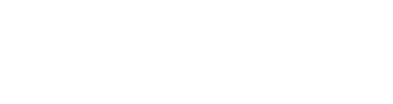 Marca 211 Eventos + Slogan "O local certo para momentos especiais"