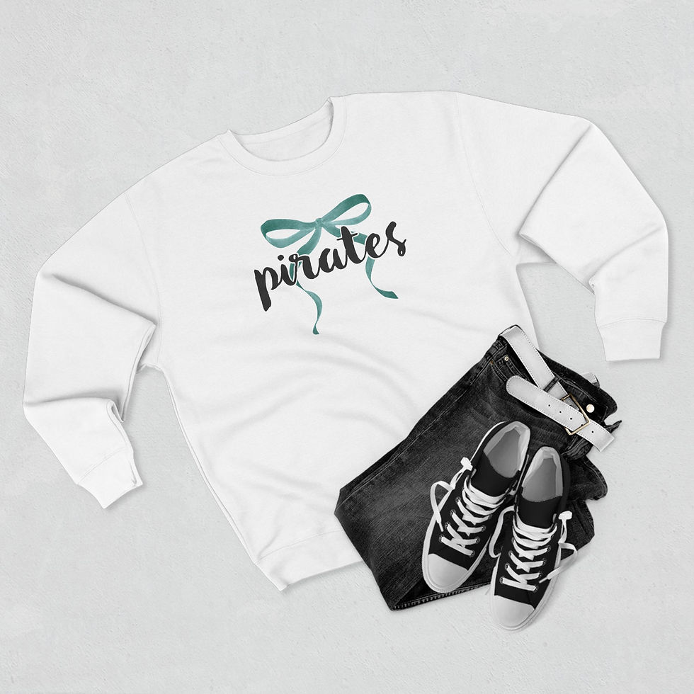 Thumbnail: CLPE Adult Crewneck | Demure Bow | Lane Seven | S - 2XL 
