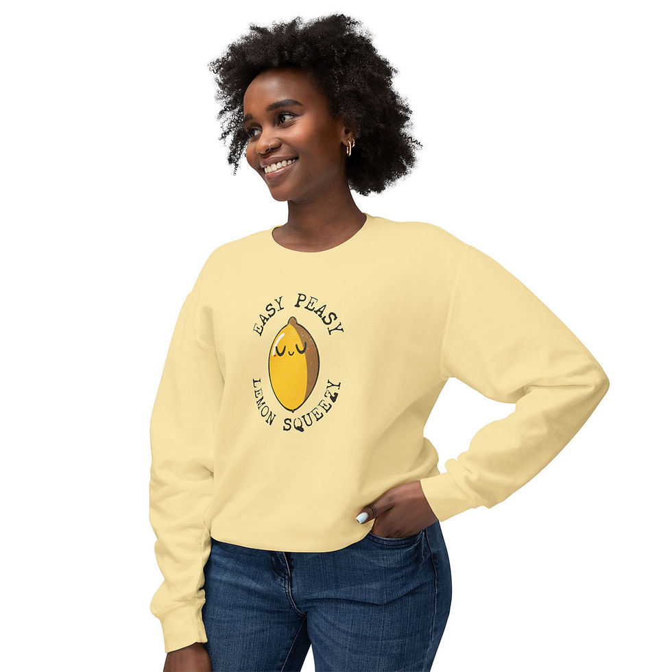 Thumbnail: Easy Peasy Lemon Squeezy | Crewneck | Butter