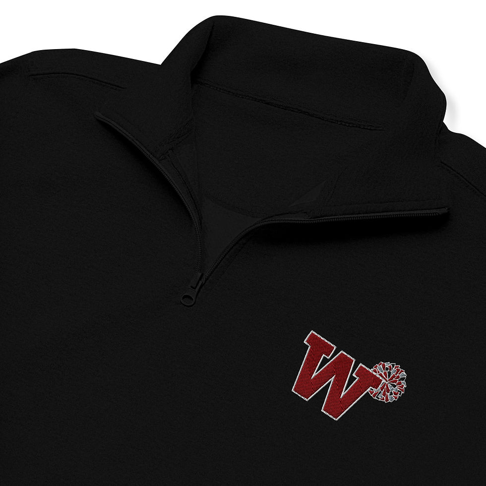 Thumbnail: Wellington | Embroidered Wellington Cheer | Fleece Quarter Zip