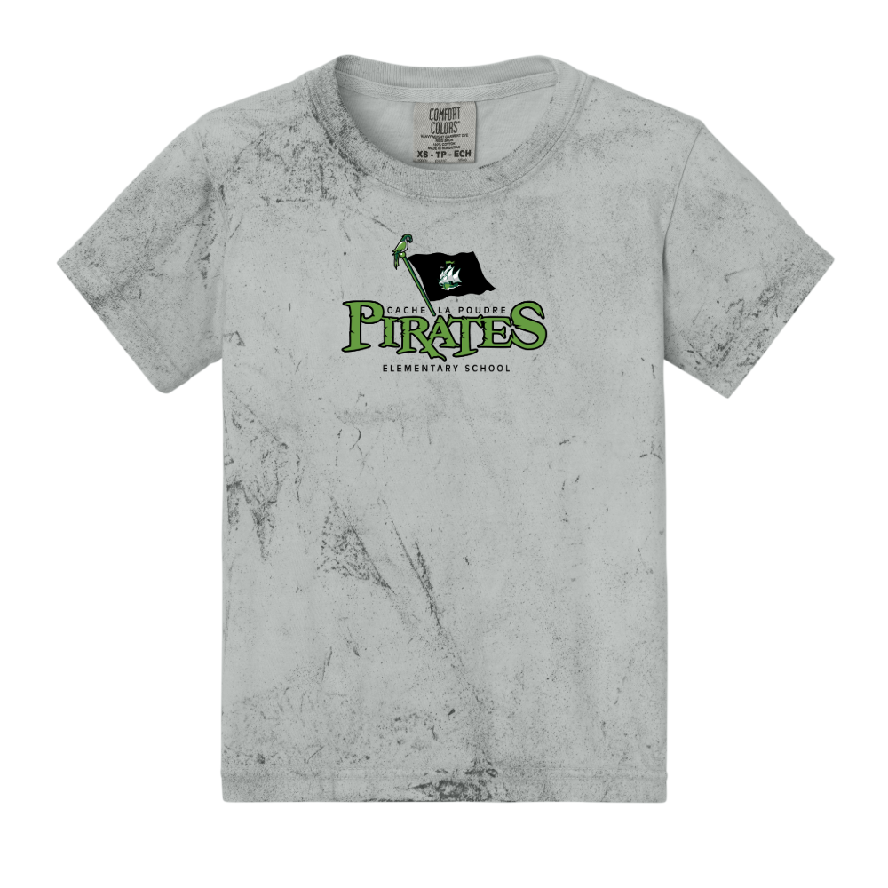 CLPE Youth | Pirate Logo T-shirt | Comfort Colors Color Blast