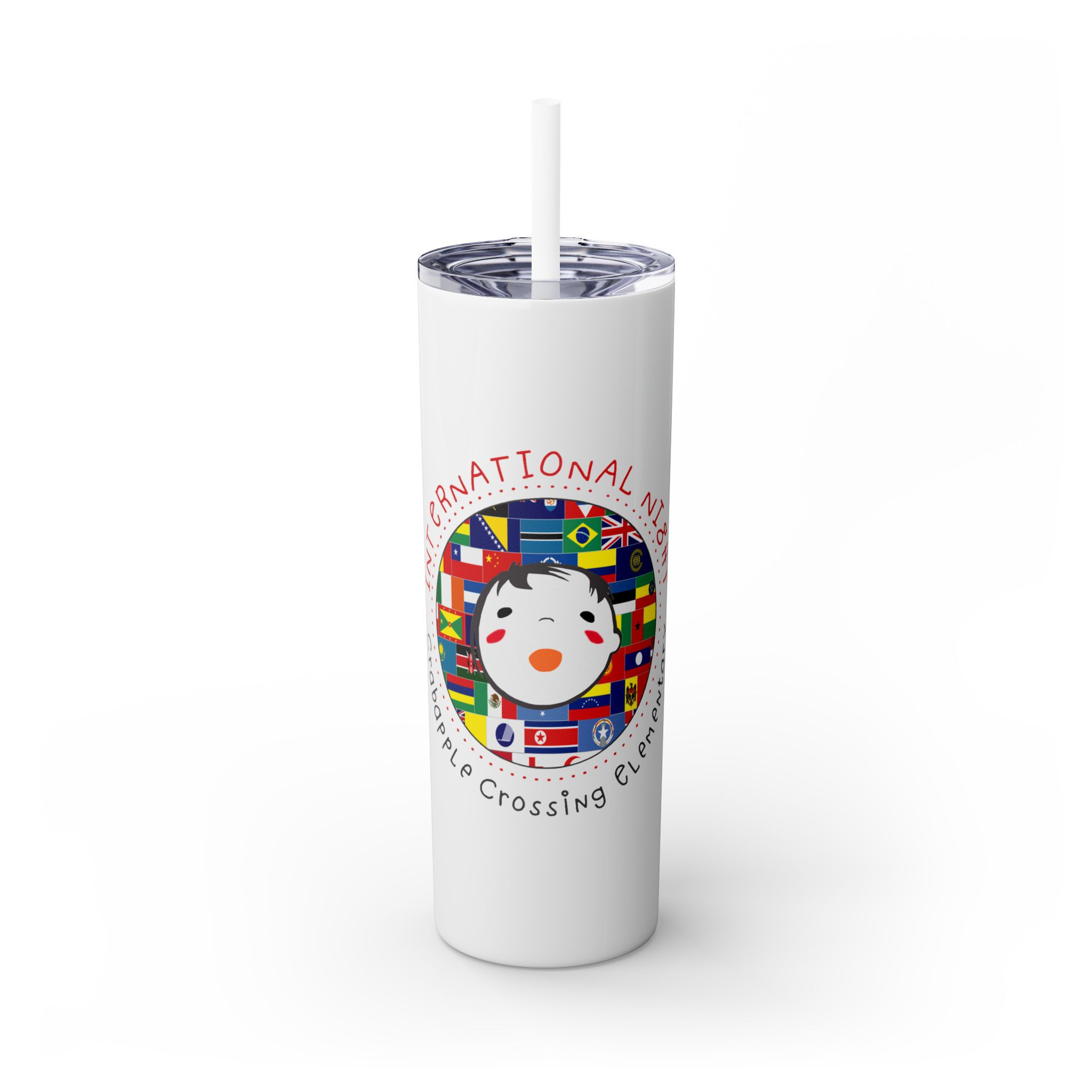 CCES International Night Tumbler with Straw | 20oz