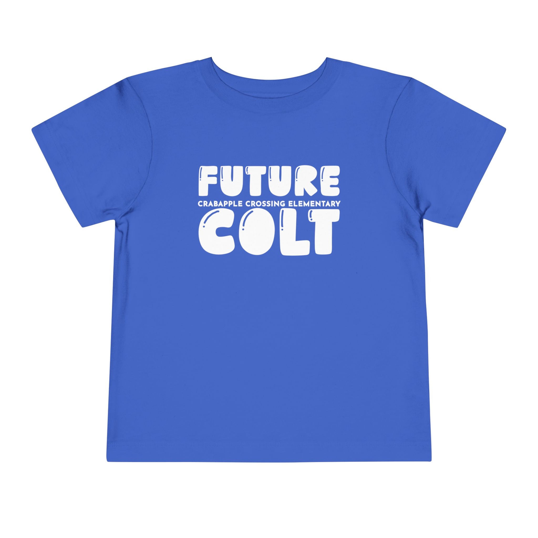 CCES Future Colt | 2T-5T | Short Sleeve Tee | Royal