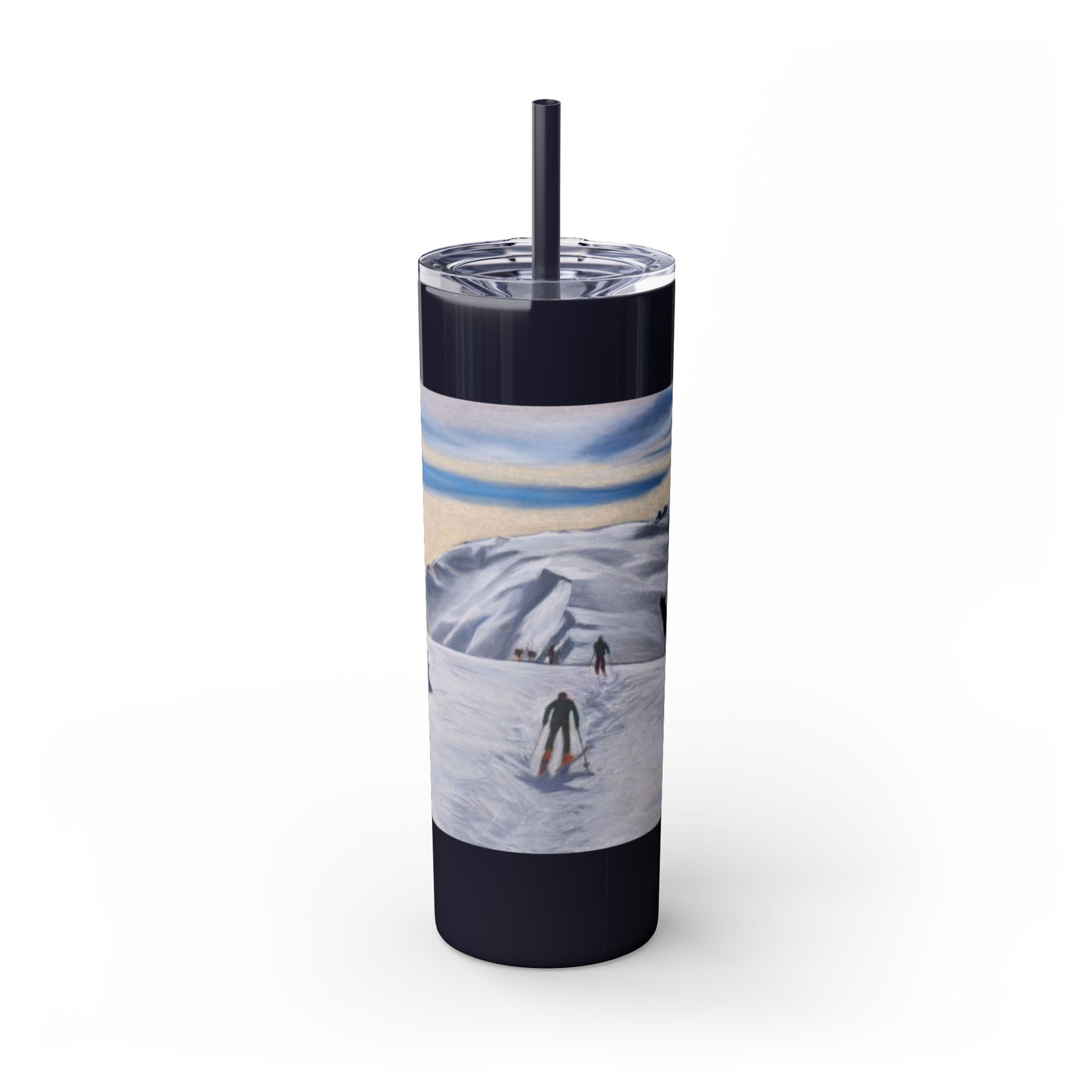 Highline to Kachina | Skinny Tumbler with Straw | 20oz | Midnight