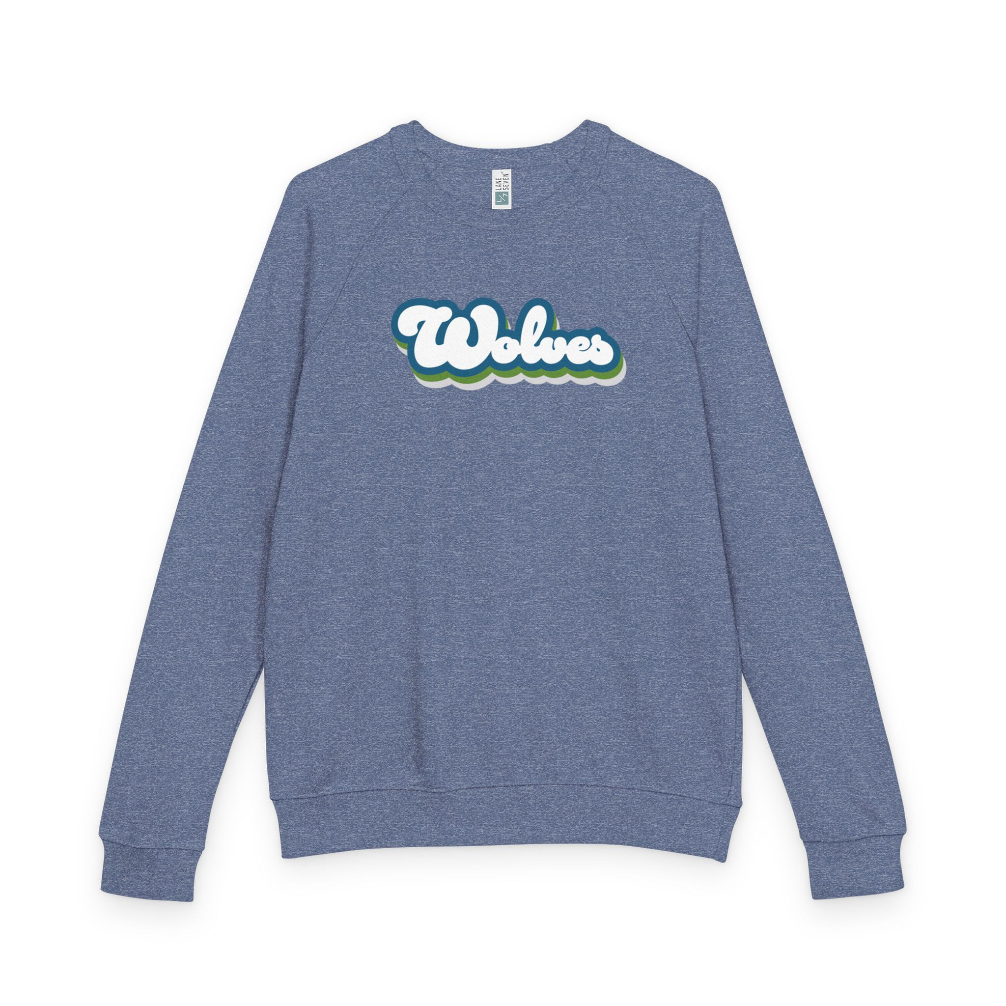 Wolves SpiritWear | French Terry Raglan | Crewneck | All Designs | All Colors