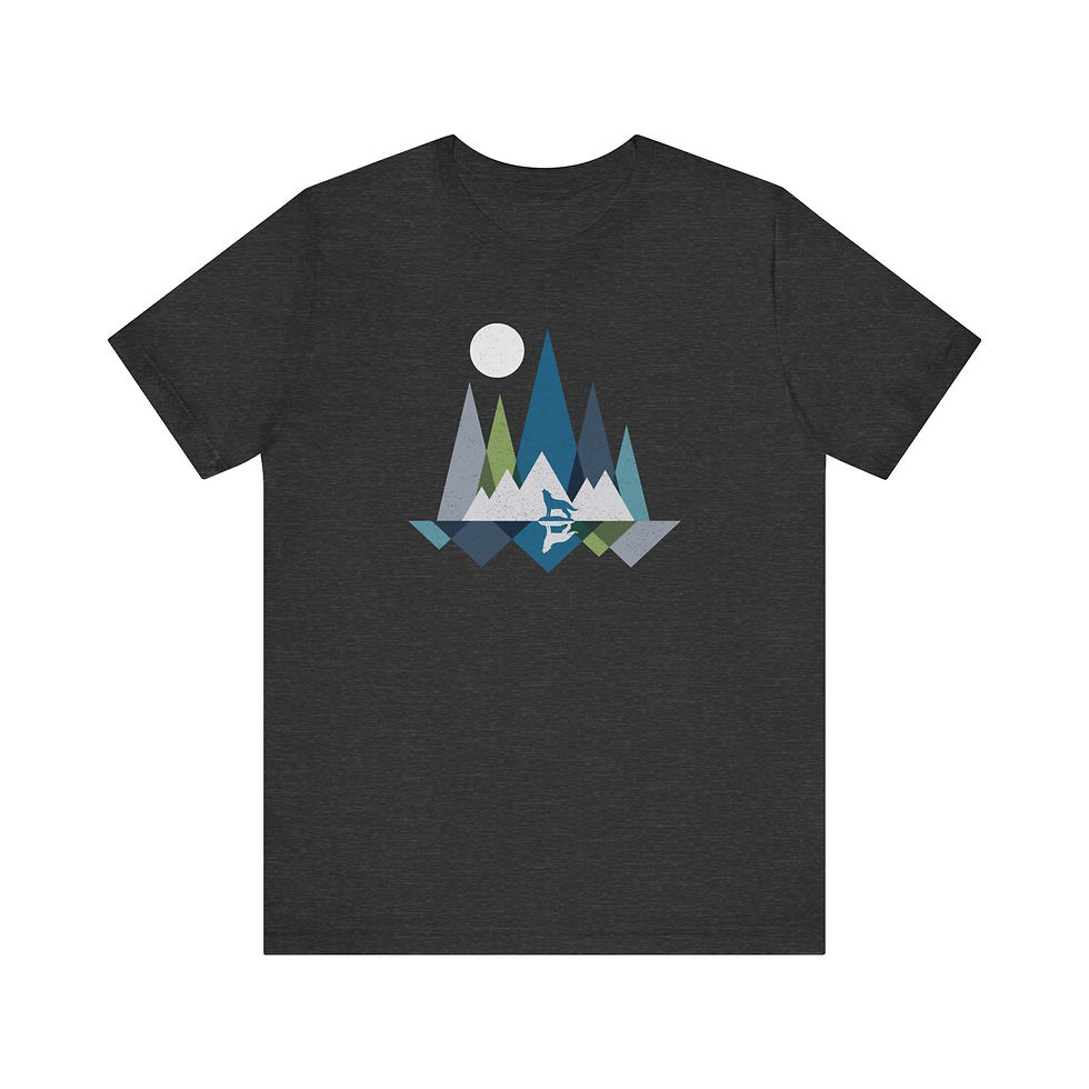 Thumbnail: Reflection Wolf | Unisex Jersey Short Sleeve Tee | 5 Colors