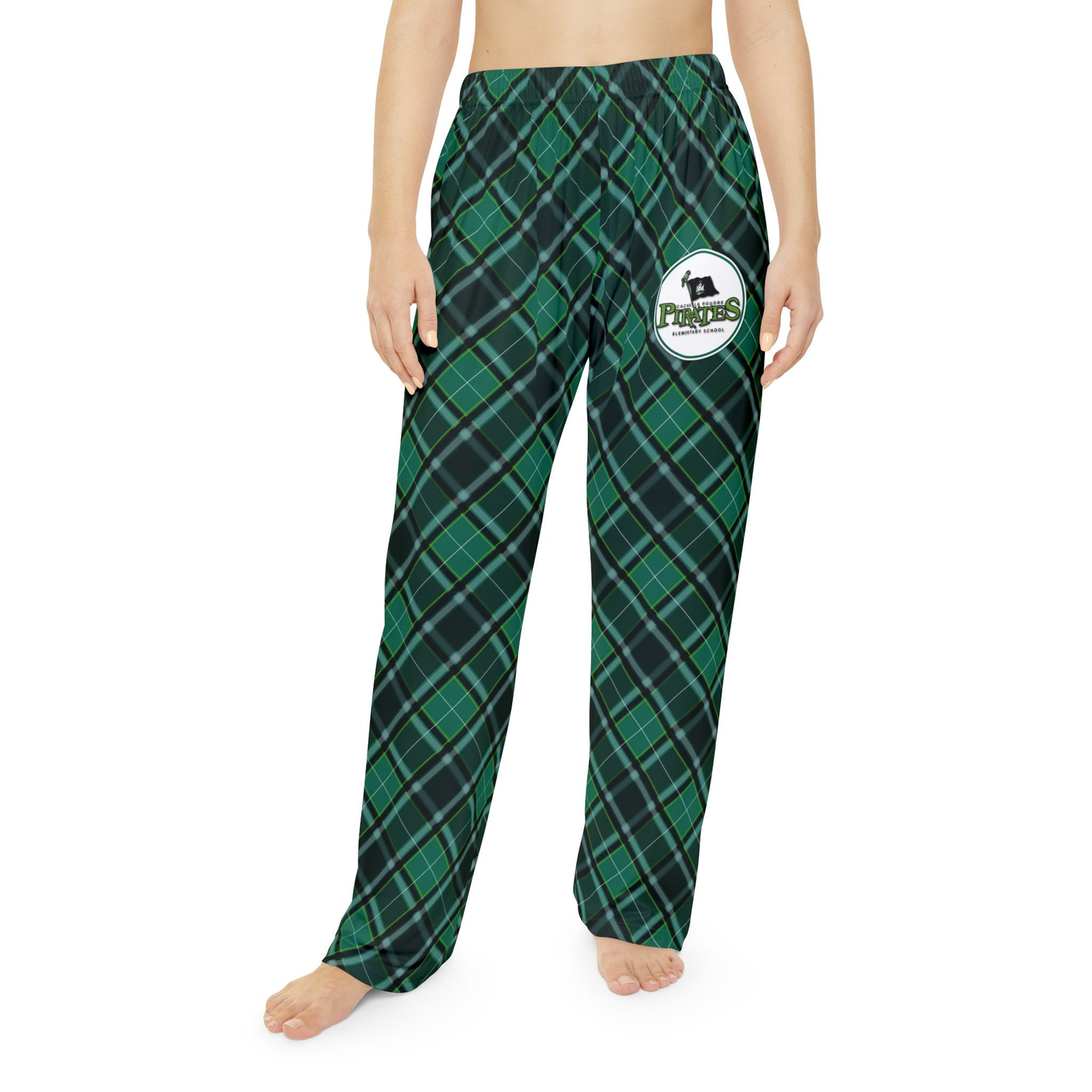 CLPE Women's Lounge Pants | Diagonal Plaid | XS - 4XL