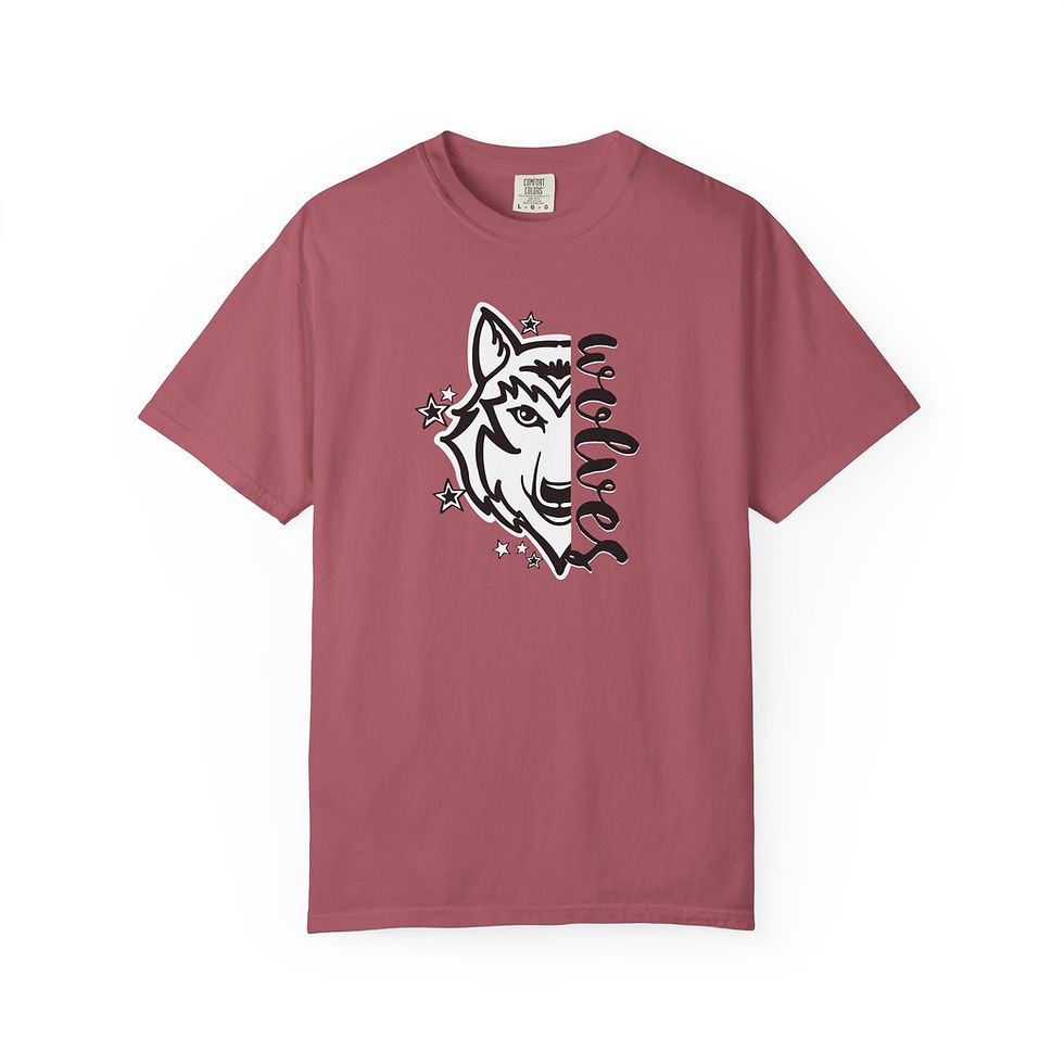 Thumbnail: Starry Wolves | Unisex | Comfort Colors | 12 Colors