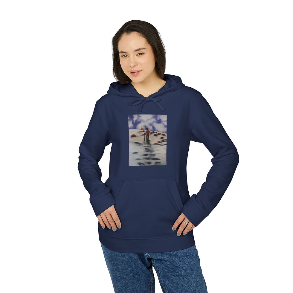 Thumbnail: Steep Pitch | adidas Fleece Hoodie | XS - 4XL | Navy 