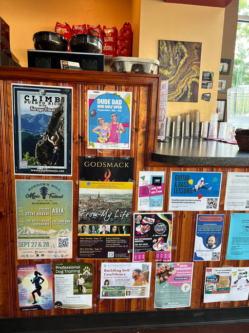 Photo of the FernTree poster of the Climbing Trip offered by Karaya Travel featuring the FernTree drawing.