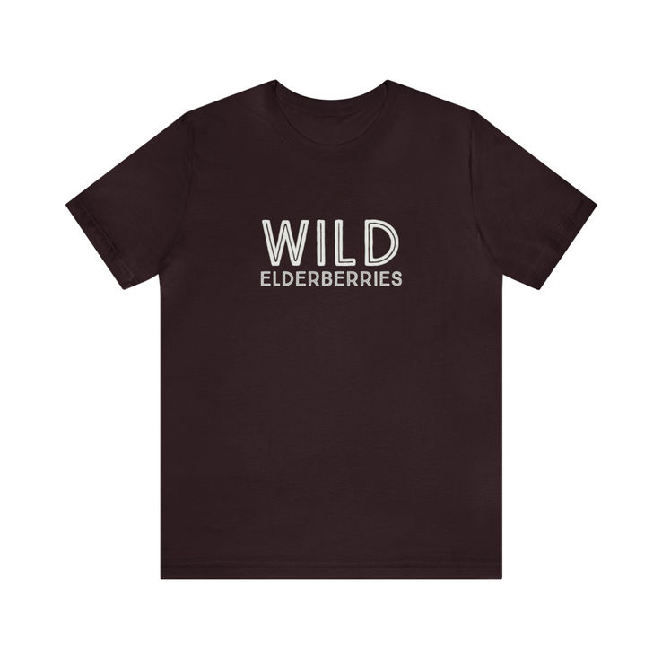 Merch with the Wild Elderberries logo in line with branding