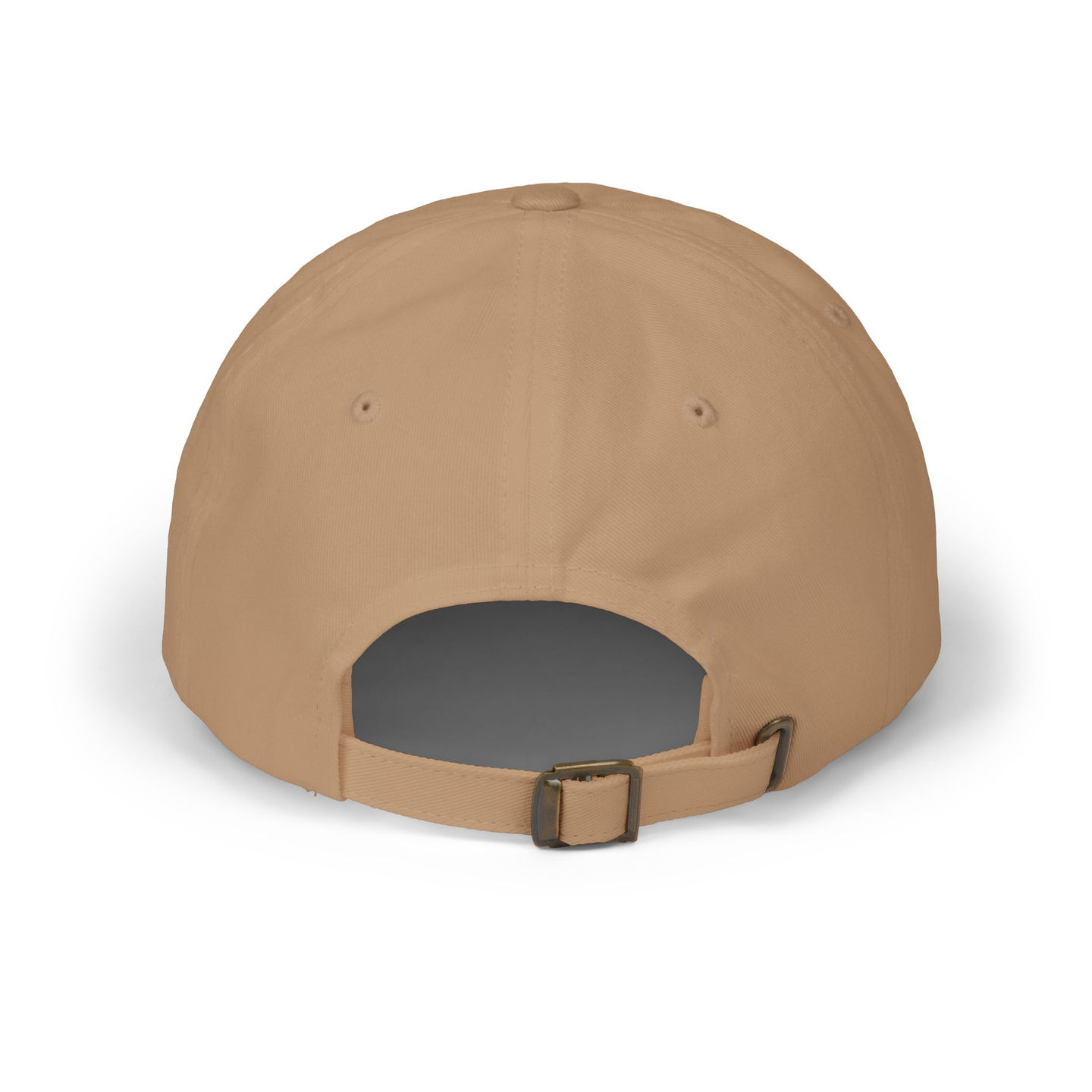 Tan baseball cap back view
