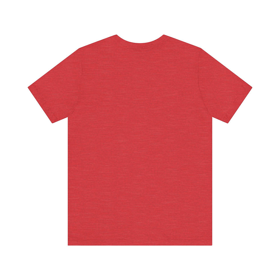 Red short-sleeved t-shirt