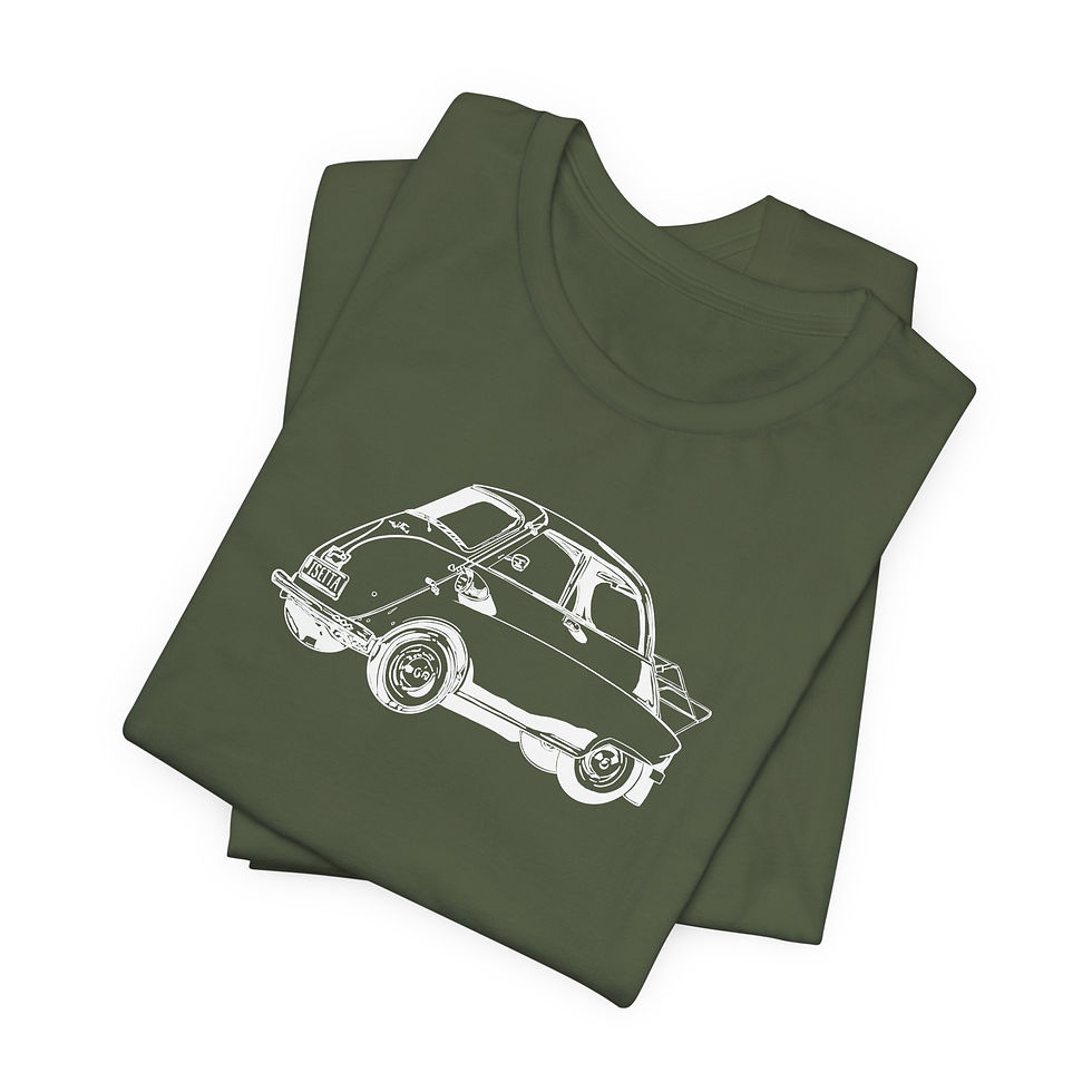 Thumbnail: 1958 BMW Isetta | Bella+Canvas | Military Green