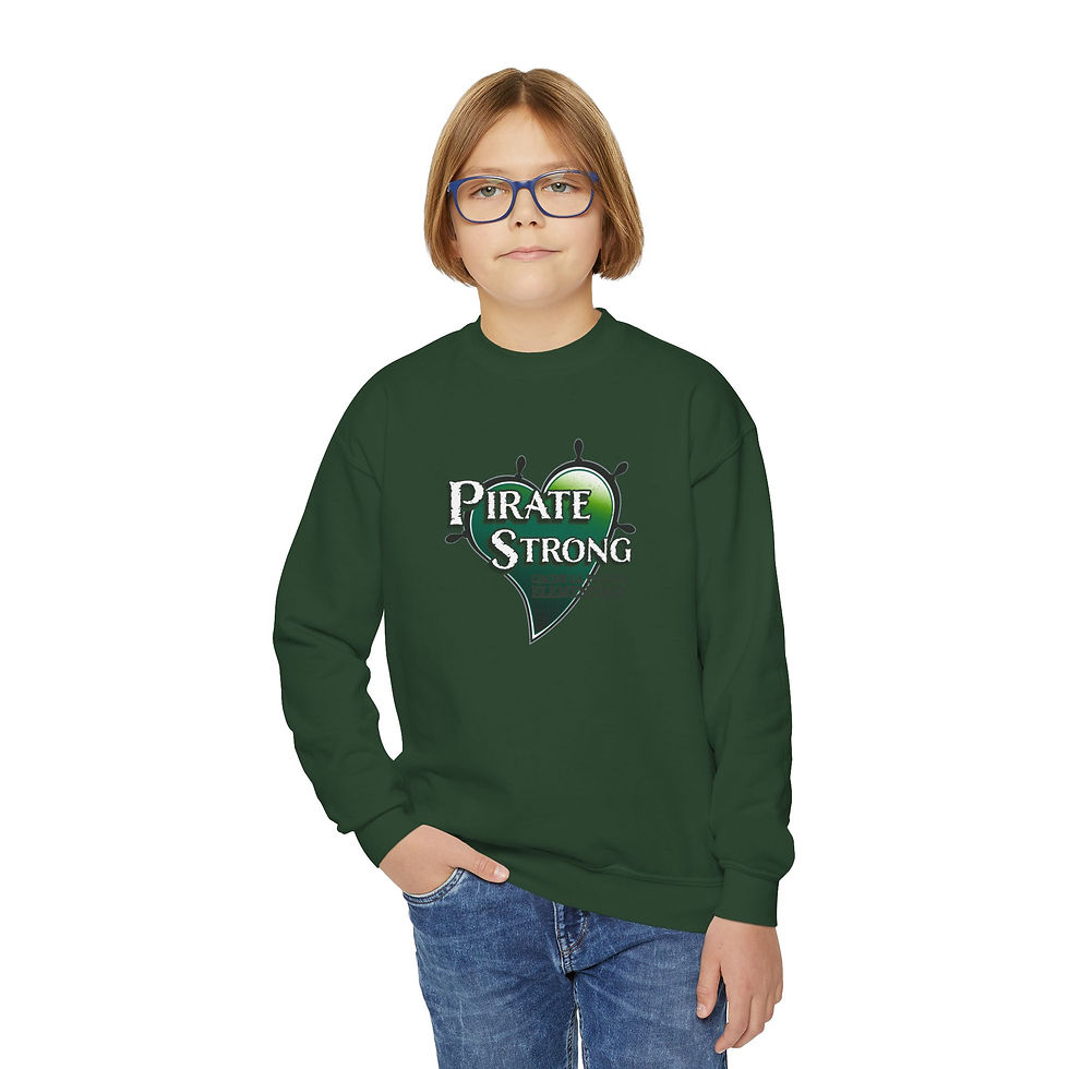 Thumbnail: CLPE Youth Crewneck | Pirate Strong | Gildan | XS - XL | 4 Colors