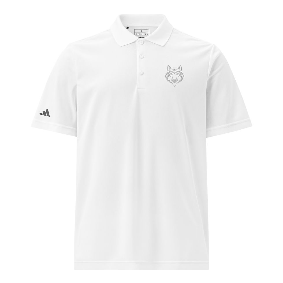 Thumbnail: Bamford Adult | Embroidered Wolf | Adidas Sport Polo
