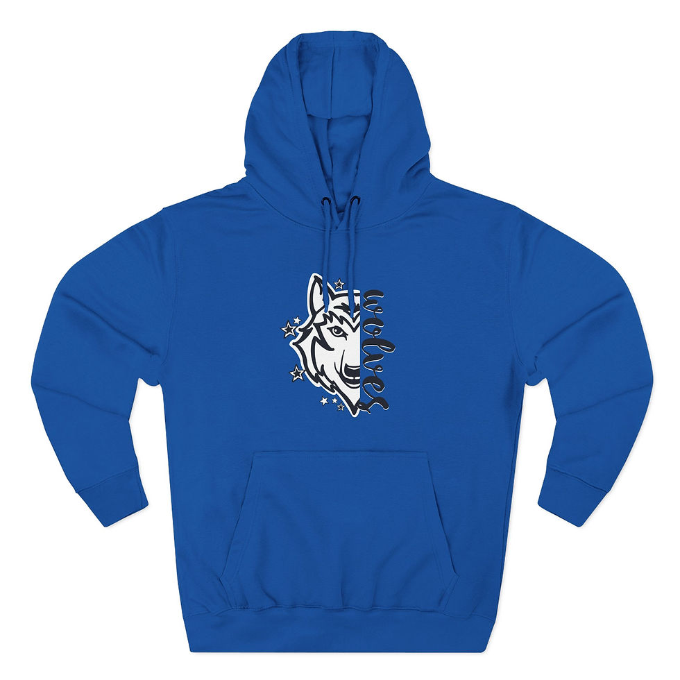 Thumbnail: Wolves with Stars | Fleece Hoodie | Unisex | 3 Colors