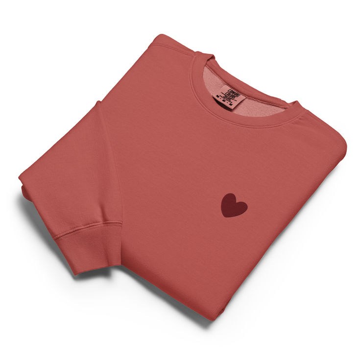unisex-garment-dyed-lightweight-fleece-crewneck-sweatshirt-i-comfort-colors-1466-crimson-f