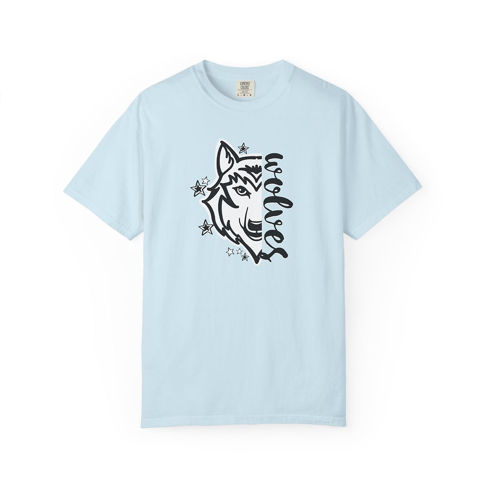 Thumbnail: Starry Wolves | Unisex | Comfort Colors | 12 Colors