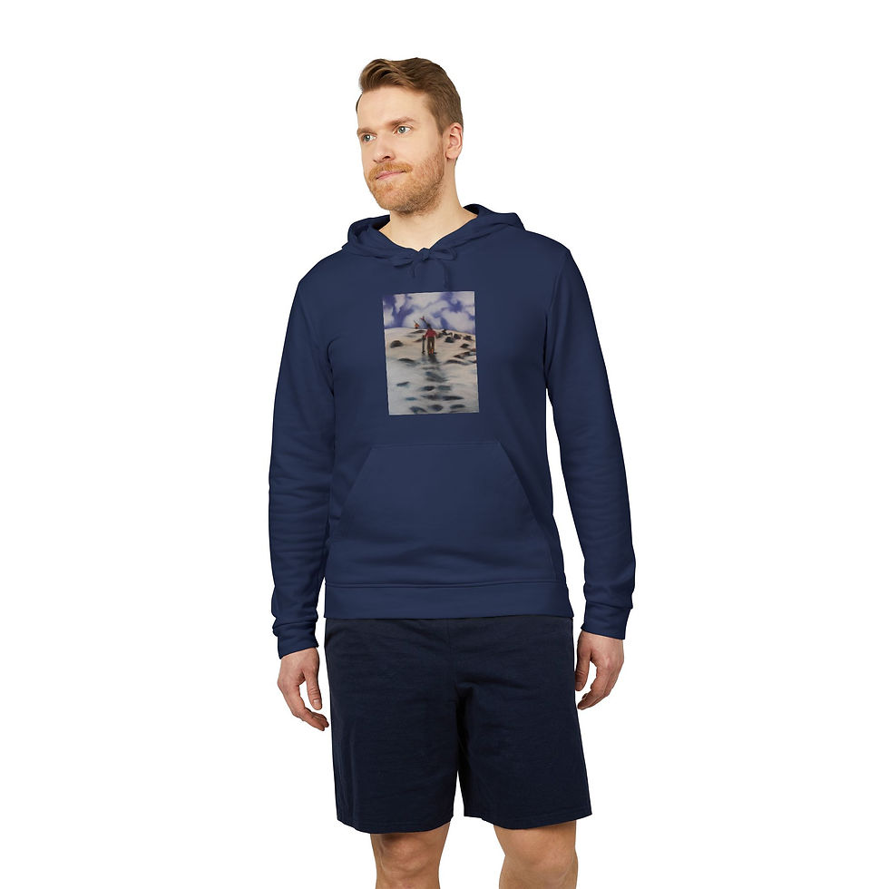 Thumbnail: Steep Pitch | adidas Fleece Hoodie | XS - 4XL | Navy 