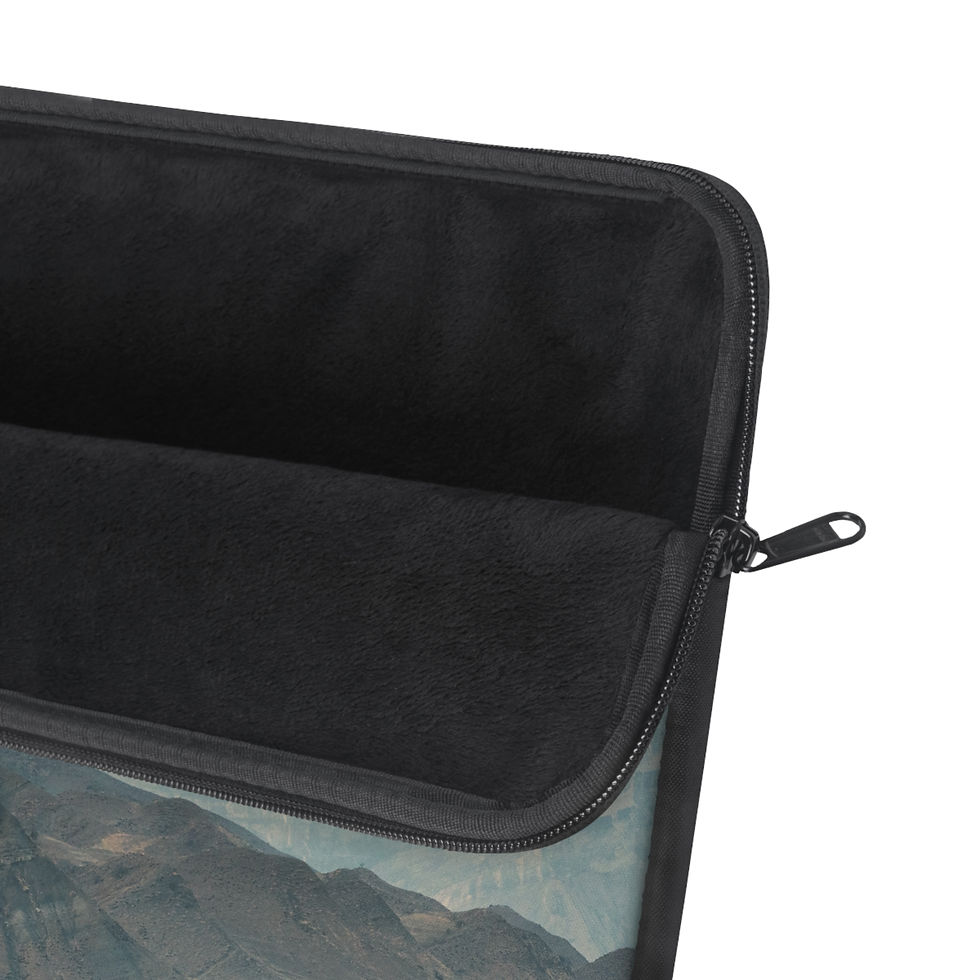 Thumbnail: Laptop Sleeve | Majestic Eagle with Kitty and chimken | for 15" device