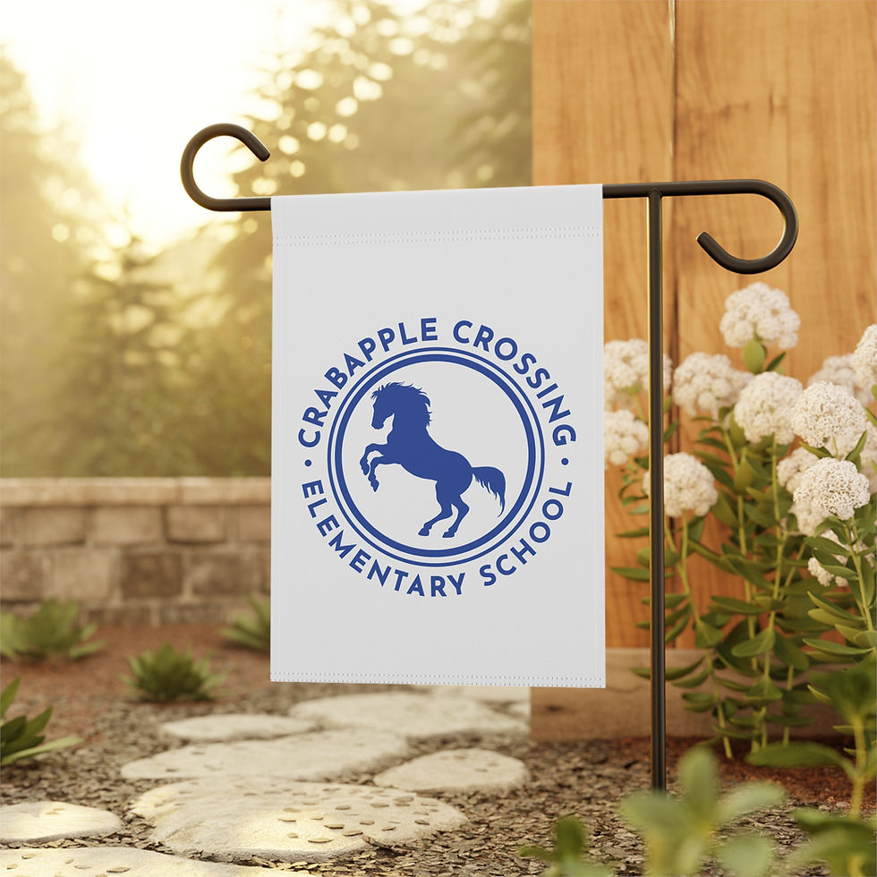Thumbnail: CCES House Banner | White + Blue | 12" × 18"