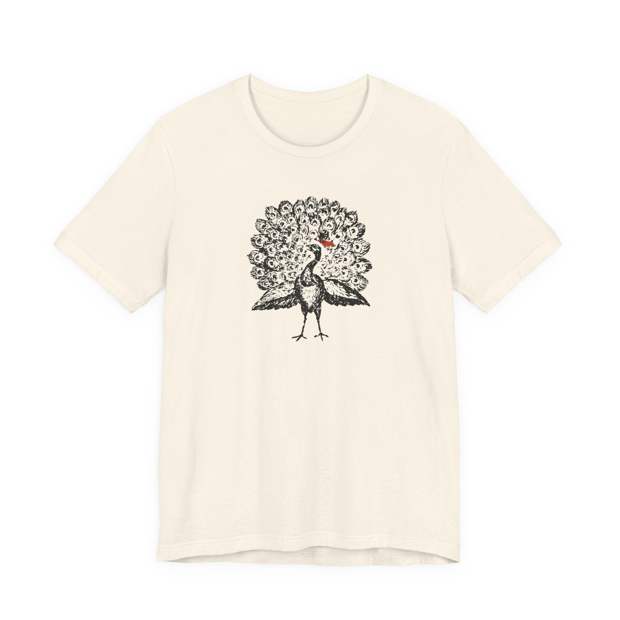 Christmas Peacock | Natural