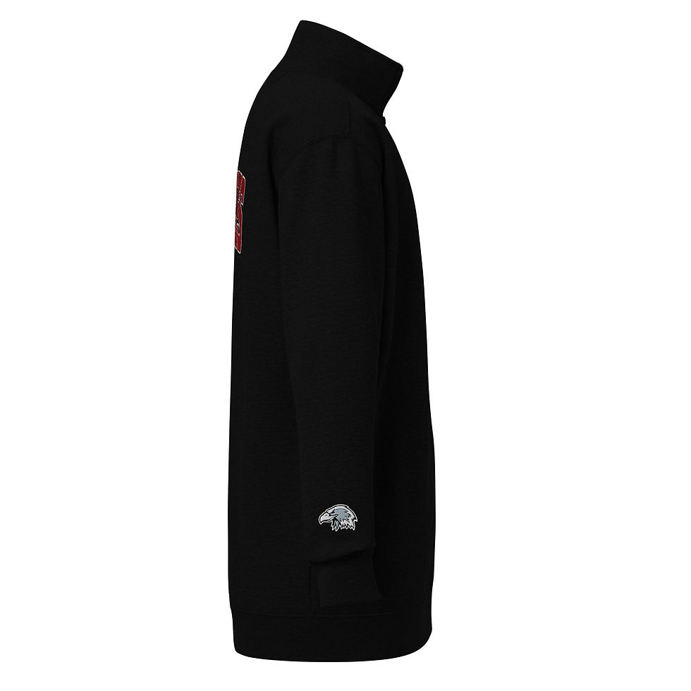 Thumbnail: Wellington | Embroidered Eagles | Fleece Quarter Zip