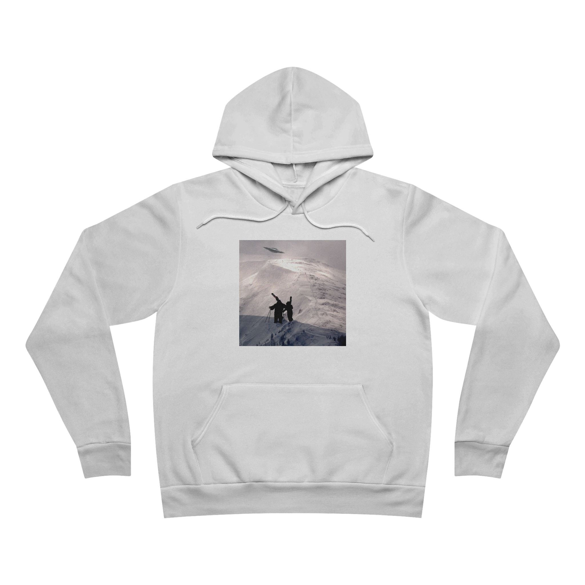 Kachina Woo Woo | Unisex Fleece Hoodie | White | XS - 2XL