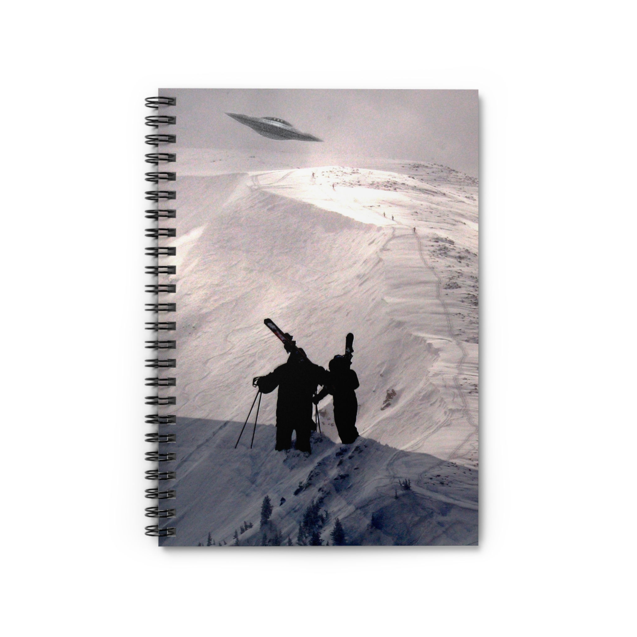 Kachina Woo Woo | Spiral Notebook | Ruled Lines | Black Back